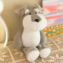 Snuggly Schnauzer Plush