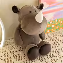 Snuggly Rhino Plush