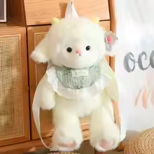 Cute Fluffy Sheep Plush Bag