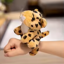 Kawaii Cheetah Wristband Plush