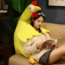 Big Yellow Chicken Plush