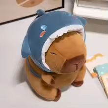 Shark Headed Capybara Plush