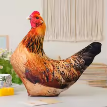Lifelike Squishy Chicken Plush