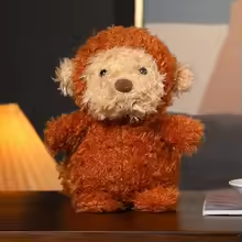 Kawaii Fluffy Monkey Plush