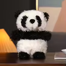 Kawaii Fluffy Panda Plush