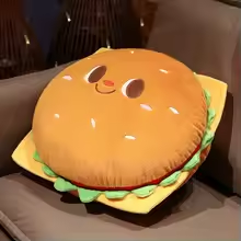 Happy Hamburger Plush