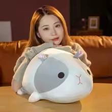 Squishy Grey Hamster Plush