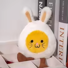 Cute Egg Bunny Plush