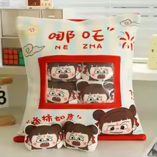 Shocked Japanese Girl Bag Plush