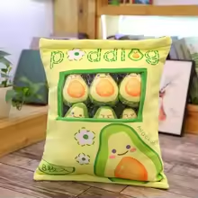 Mini Avocados Stuffed Bag Plush