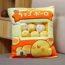 Cute Mini Eggs Stuffed Bag Plush