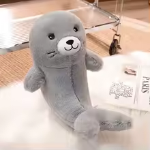 Fluffy Cute Seal Plush