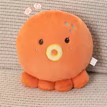 Fluffy Fat Octopus Plush