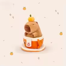 Capybara Coffee Cup Plush