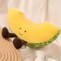 Cute Squishy Melon Plush