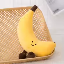 Cute Squishy Banana Plush