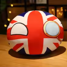 United Kingdom Pillow Plush