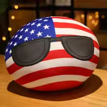 Cool United States Pillow Plush