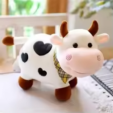 Cute Happy Cow Plush
