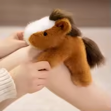 Fluffy Horse Wrist Pad