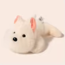 Fluffy Dog Wrist Pad Plush