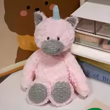 Cute Fluffy Unicorn Plush