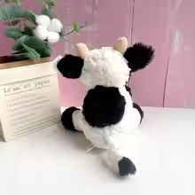 Fluffy Happy Cow Plush