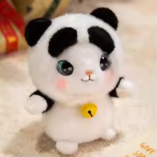 Kawaii Fluffy Cat Panda Plush