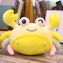 Cute Yellow Crab Plush