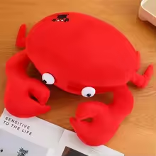 Squishy Red Crab Plush