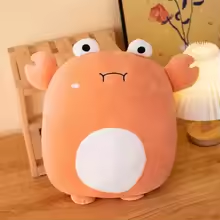 Fat Squishy Crab Plush