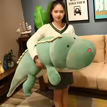 Jumbo Green Alligator Plush