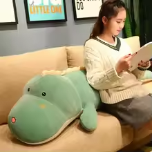 Jumbo Green Alligator Plush