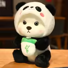 Kawaii Teddy Bear Panda Plush