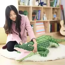Long Realistic Crocodile Plush