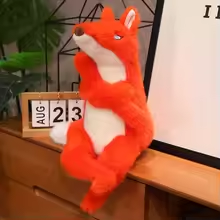 Fluffy Funny Fox Plush