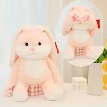 Peek a Boo Bunny Plush