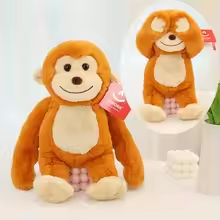 Peek a Boo Monkey Plush