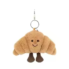 Cute Croissant Keychain Plush