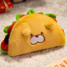 Kawaii Tacos Bear Plush