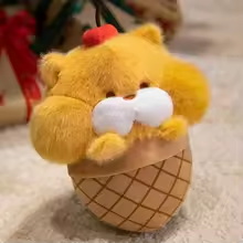 Kawaii Ice Cream Bear Plush