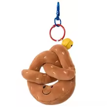Pretzel Bell Keychain Plush