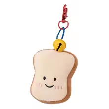 Bread Bell Keychain Plush