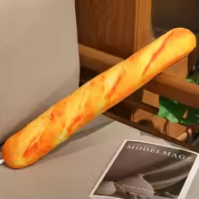 Realistic Squishy Baguette Plush