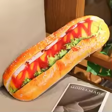 Squishy Hot Dog Plush
