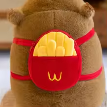 Capybara Fries Bag Plush