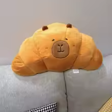 Croissant Capybara Plush