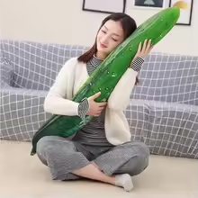 Long Squishy Cucumber Plush