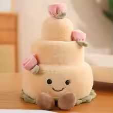 Cute Wedding Cake Plush
