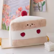 Cherry Cake Slice Plush